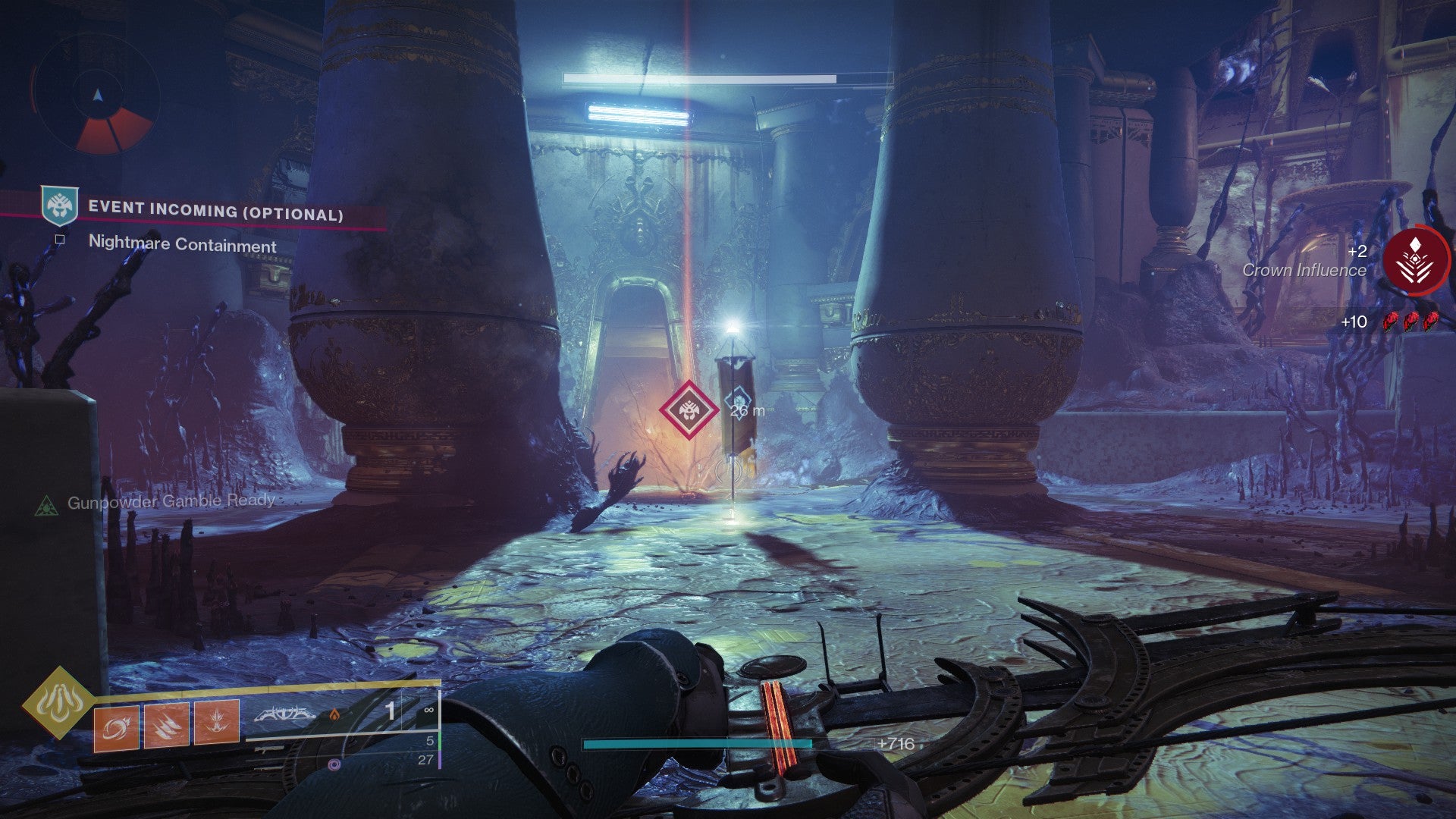 Opulent Key Royal Pools Among Stately Columns Destiny 2 Opulent Key chest locations in Pleasure Gardens and Royal